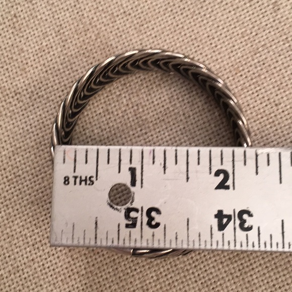 Stretchy Antique Stilvertone Bracelet Adjustable - Picture 6 of 8